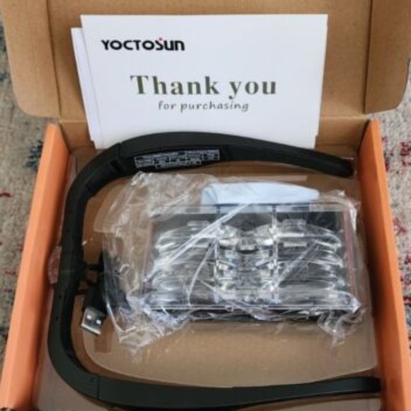 YOCTOSUN Rechargeable Head Magnifier Glasses, Eyeglasses Magnifier - Picture 3 of 3